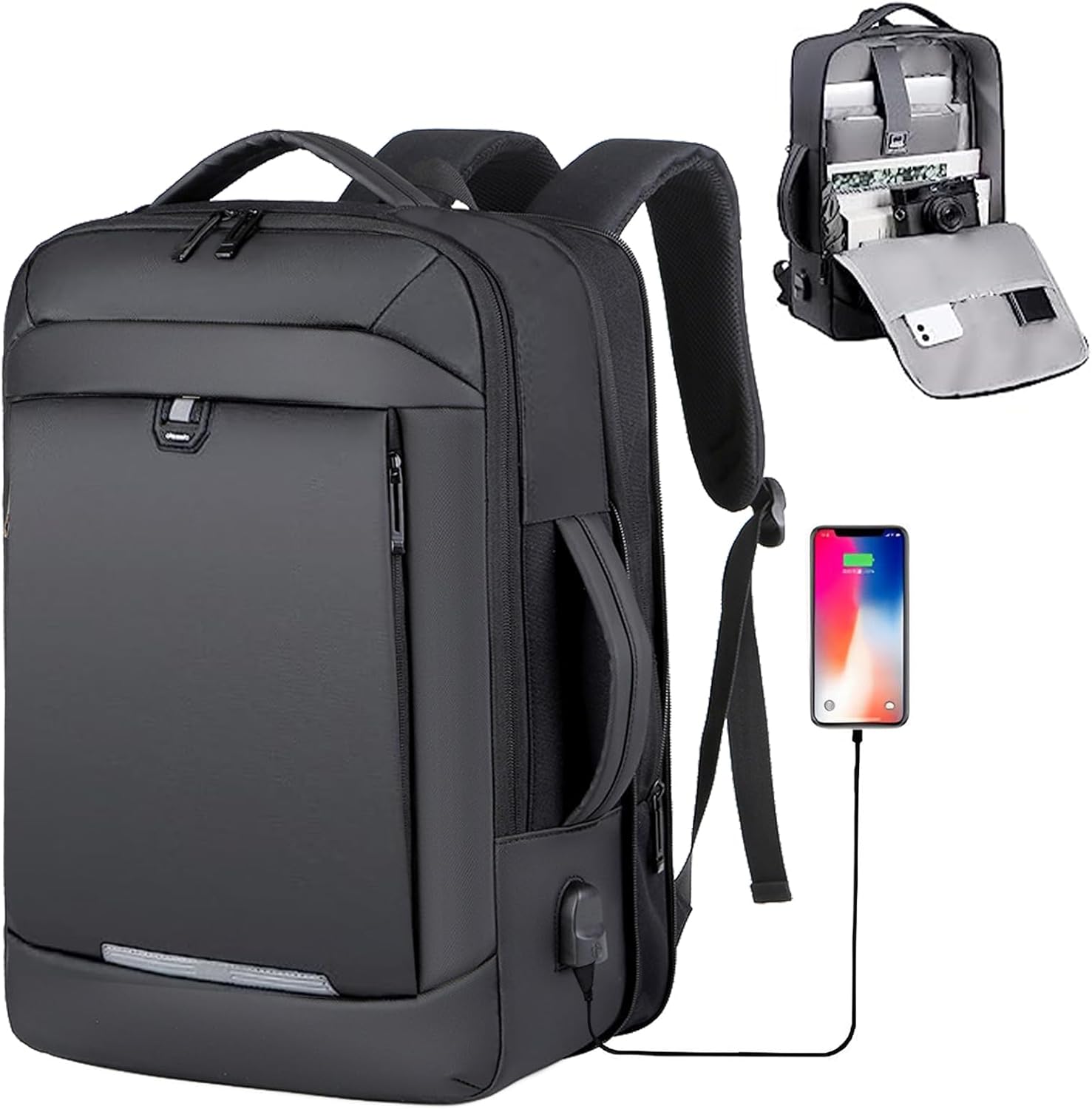 Mochila Viaje Cabina Avion 40x20x25 PACO MARTINEZ Expandible