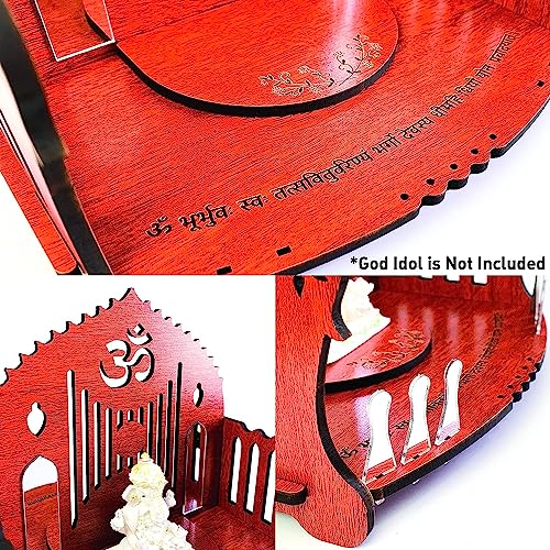 Templo Ayodhya Ram Mandir de madera el regalo espiritual perfecto de inauguracion de casa 4