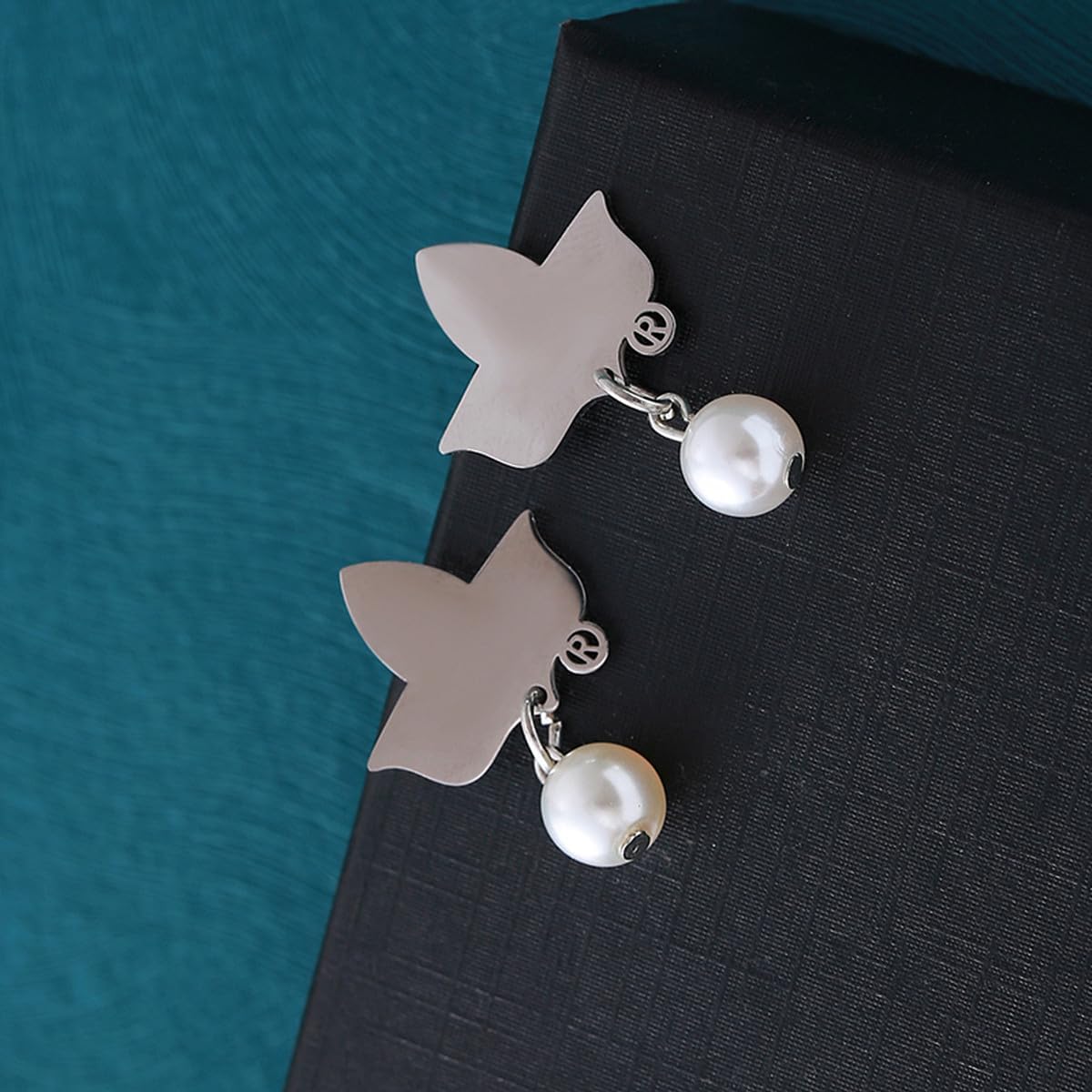 Stainless Steel Sorority Paraphernalia Gift Pearl ALPHA Earrings Greek Sisterhood Graduation Soror Jewelry For Women - Image 7