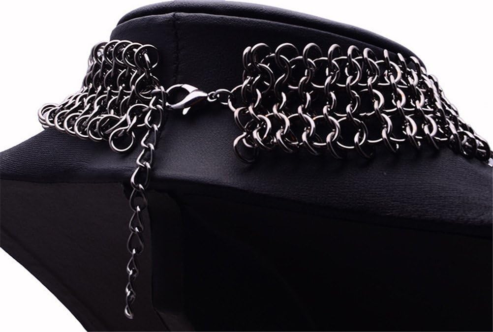 Jewelry Womens Vintage Carnival Smiling Skulls Collar Necklace