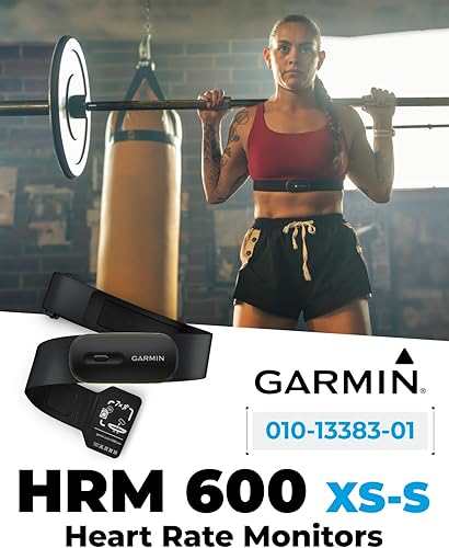 Miniatura 2 de Garmin HRM 600 Monitor de frecuencia cardíaca premium con dinámica de carrera, correa XSS (22"-28") - Compatible con relojes inteligentes Garmin y