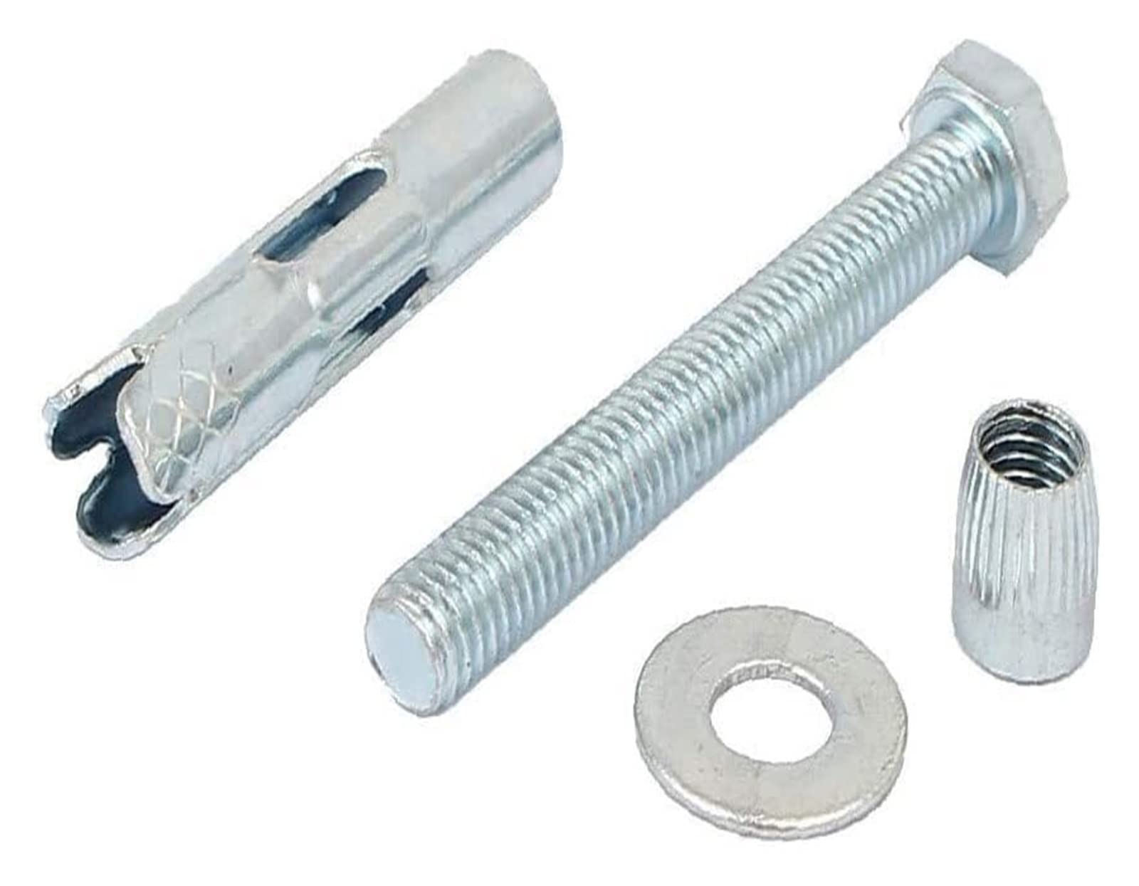 Tornillo de expansión, Tornillos de anclaje manguito expansión M5 x 40 mm, 4 unidades