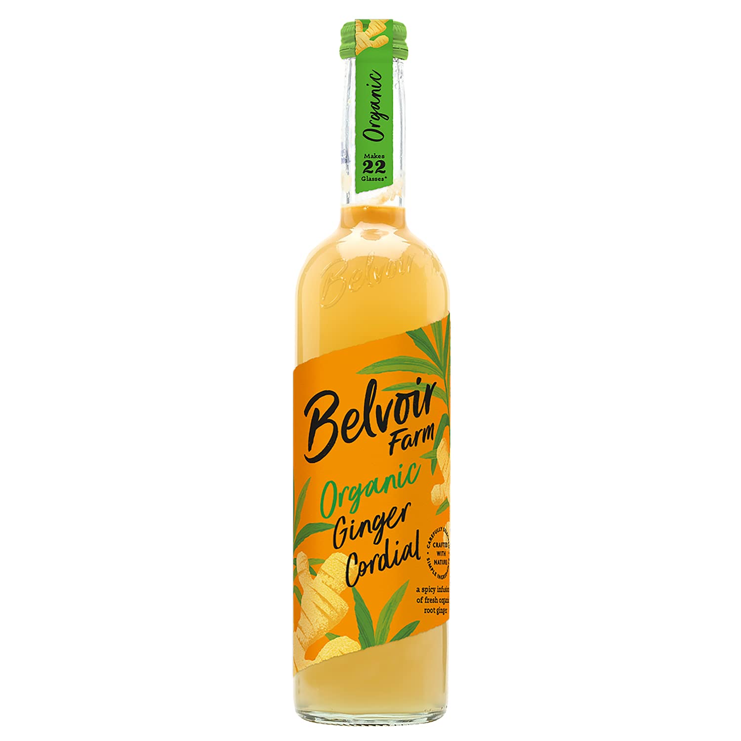 Belvoir Fruit Farms - Cordials - Organic Ginger - 500ml