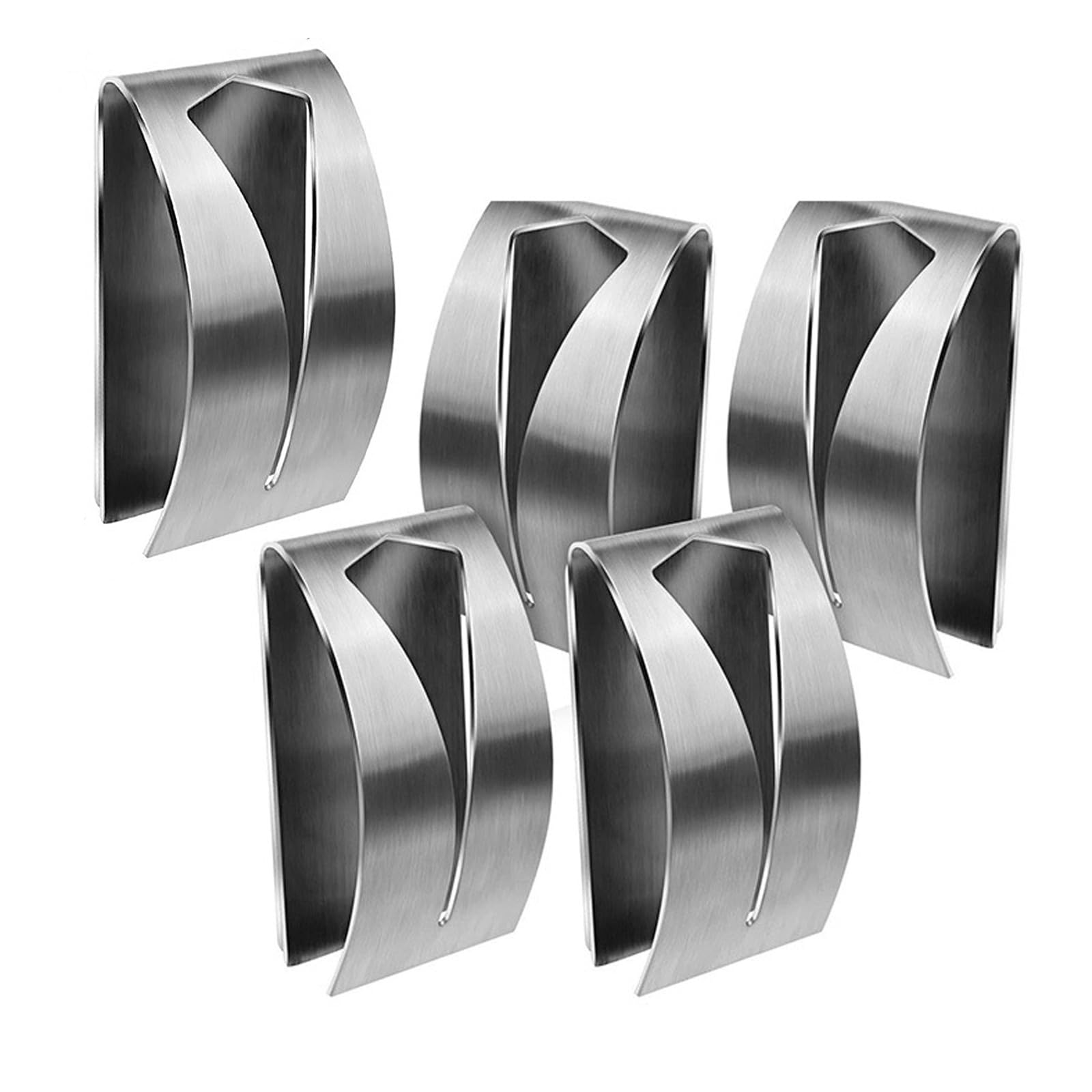 Kaeltsyn 5Lots Multipurpose Towel Hook High Strength Adhesive for Organizing Kitchen or Bathroom Spaces Multipurpose Hook