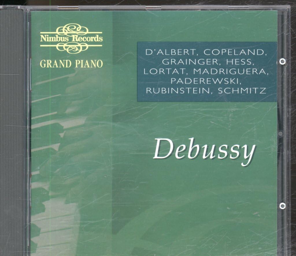 NI8807 Various Artists Debussy CD UK Nimbus 1996 compilation NI8807