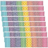 80 Counts 3 Ply Facial Tissues Pocket Sized Travel Tissues White Facial Tissue with Geometric Print