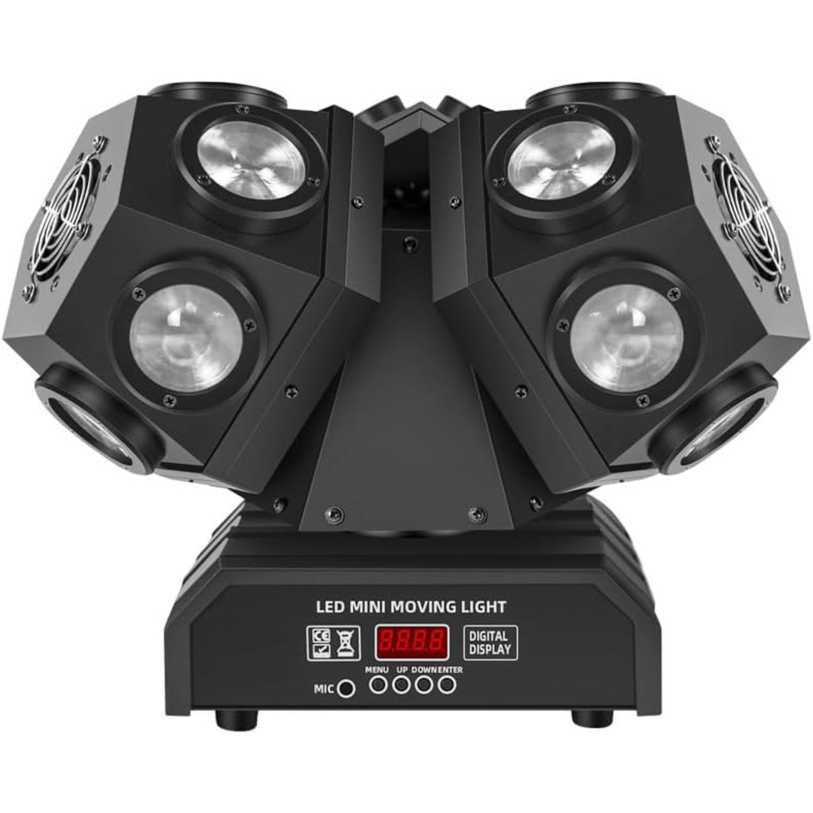Projecteur rotatif à trois têtes résout le manque de lumière DJ