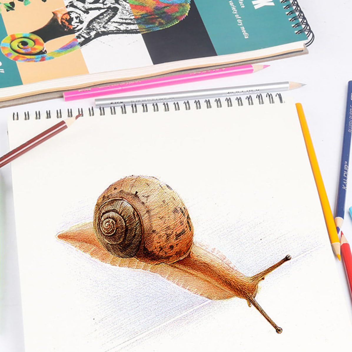 VILLCASE Set di Matite da Disegno per Schizzi Carboncino, Kit Portatile in Legno e Metallo per Studenti e Appassionati di Arte Tecnica