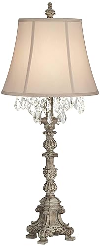Barnes and Ivy Duval French Country Cottage Table Lamp 34"