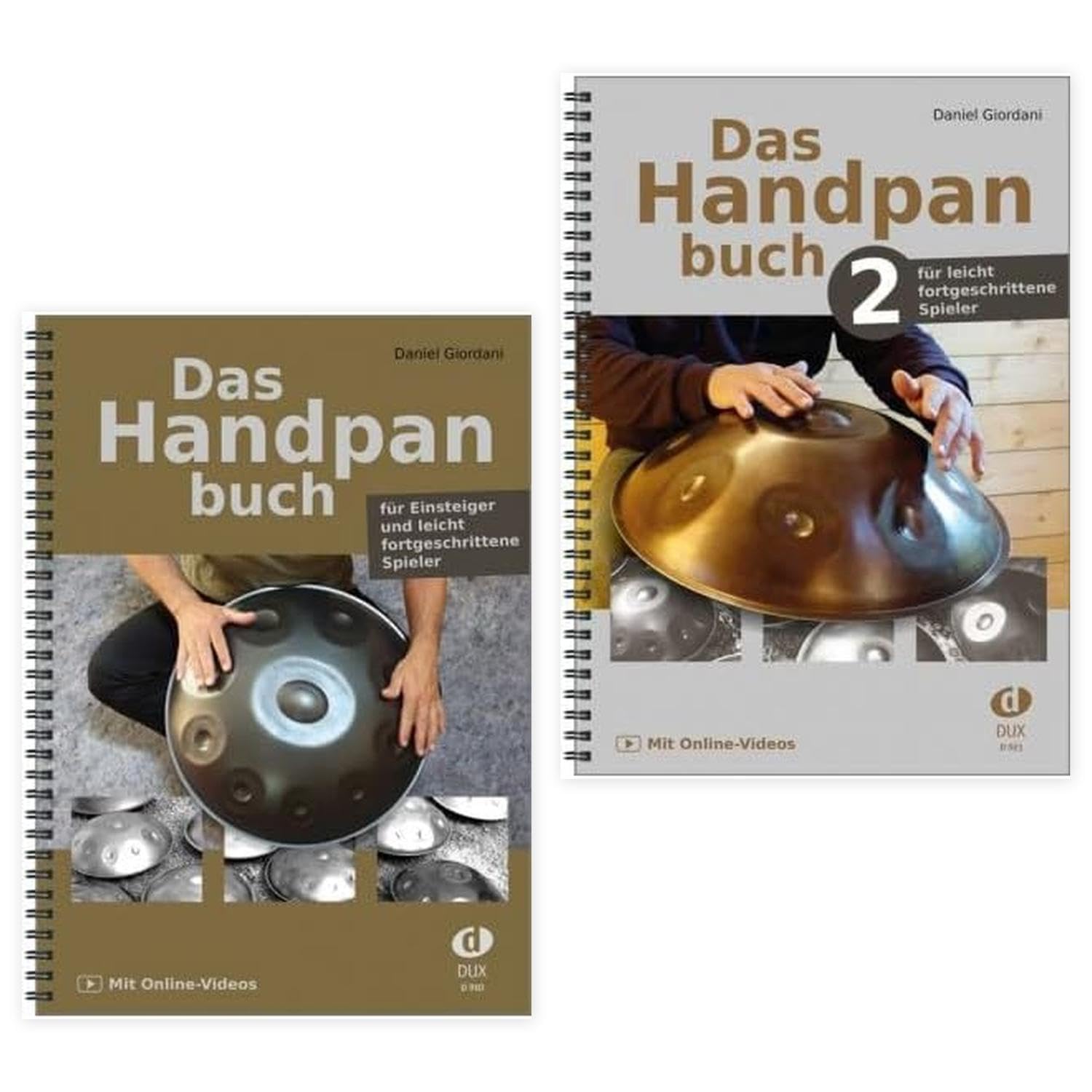 Libro de manos con vídeo en línea, volumen 1, volumen 2, 9783868493849, 97838684938493849 + paño de limpieza Soundman® (juego de inicio)