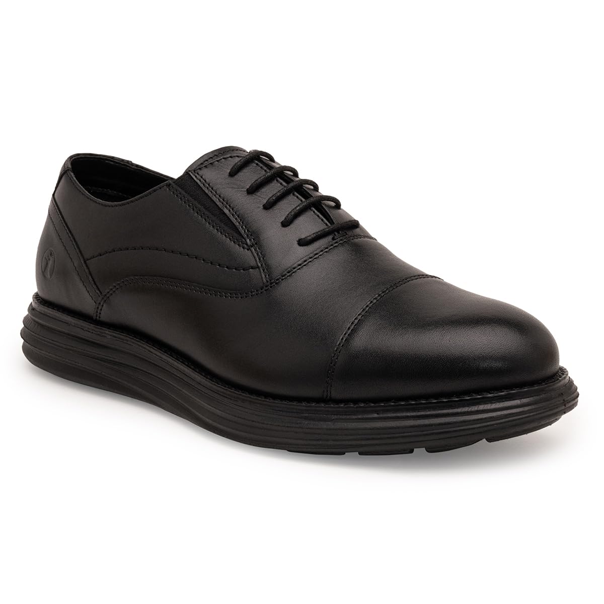 Thomas Crick Genuine Leather Oxfords with Enhanced Comfort and Grip Lace -UP Shoes Black (B0D9GY24PS) Amazon Price History, Amazon Price Tracker