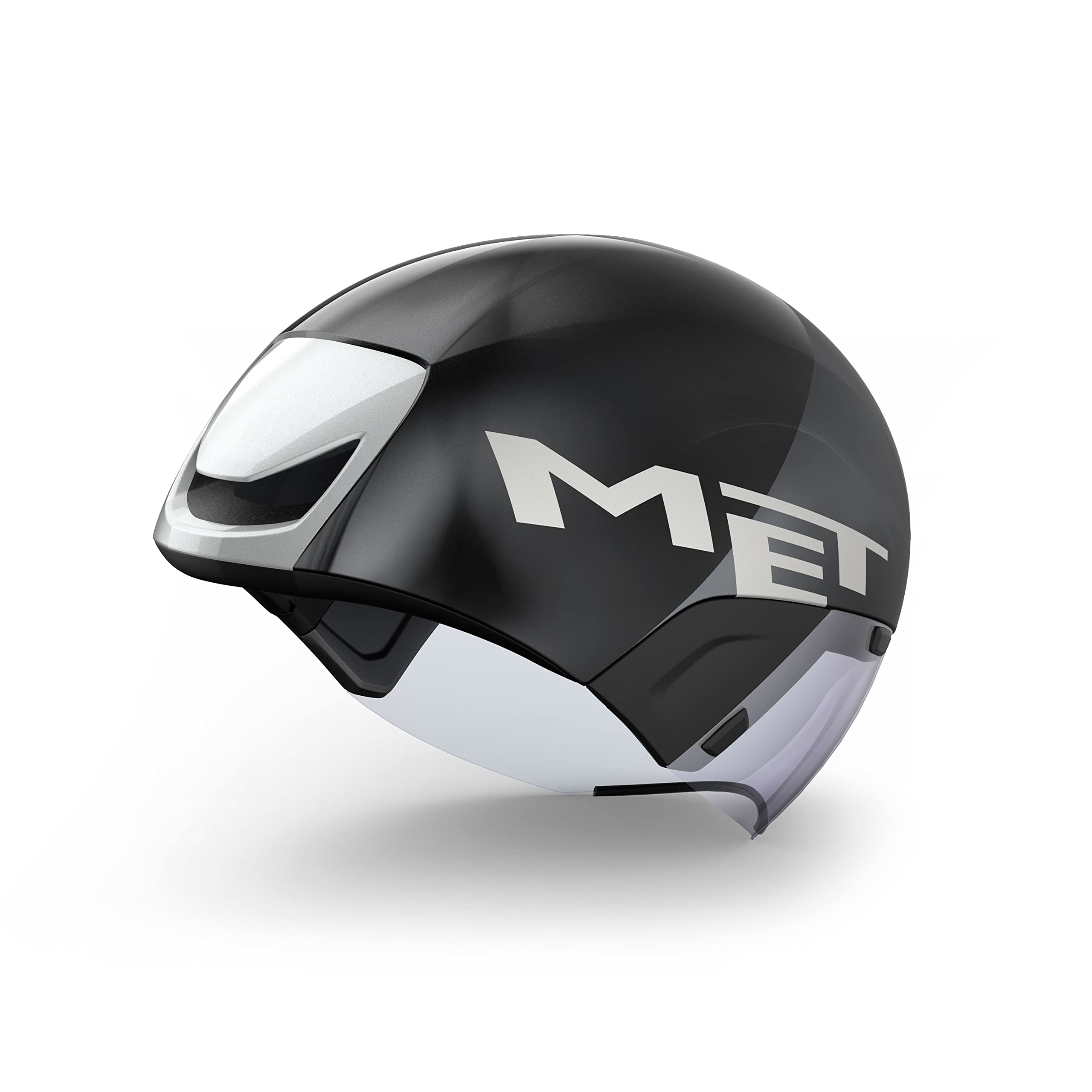MET Drone Helmet Mag 54/58 cm M Black/White, Unisex Adult : Amazon 