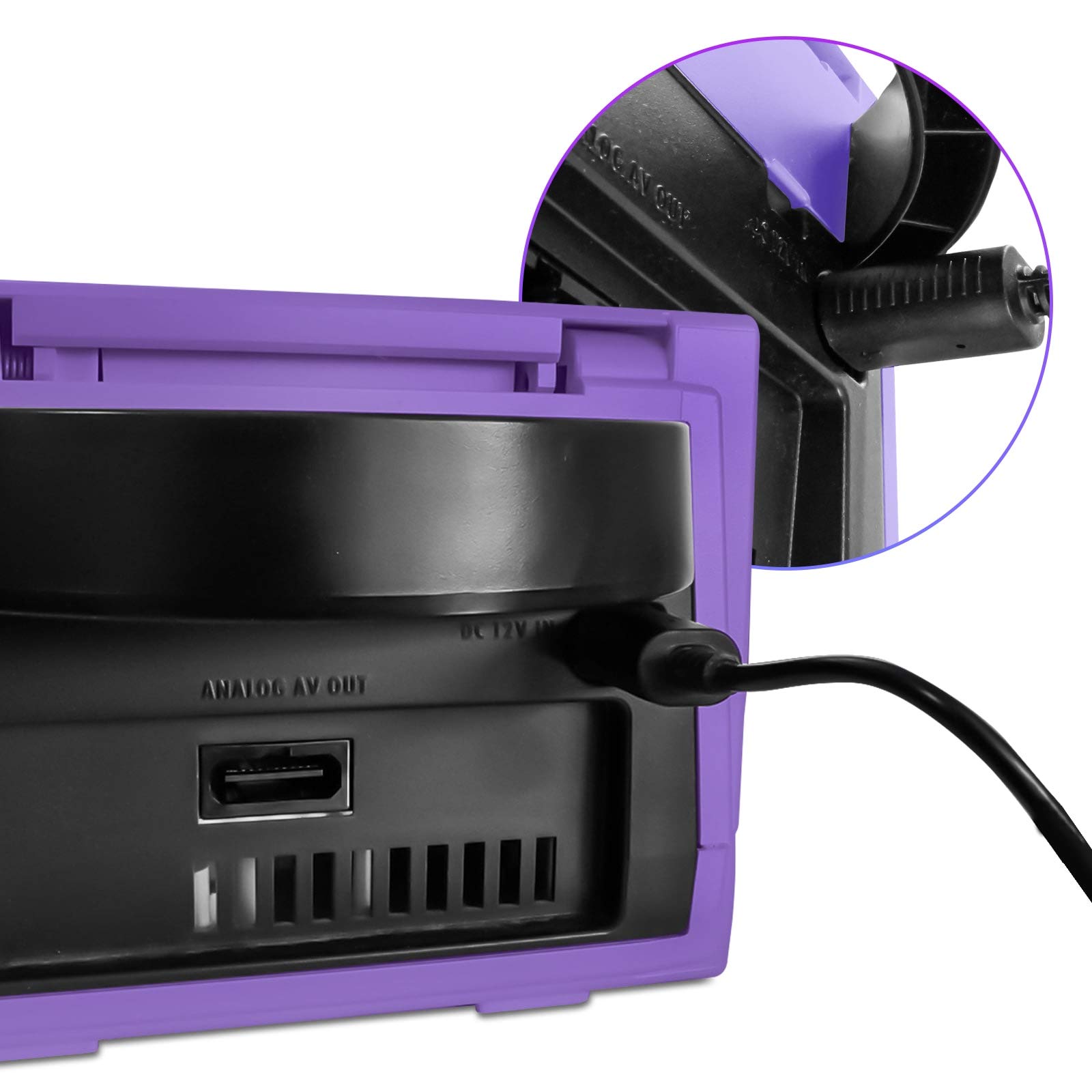 Eaxus® Alimentatore adatto a Nintendo GameCube NGC ⚡ - Cavo di alimentazione di 2,40 metri / adattatore AC