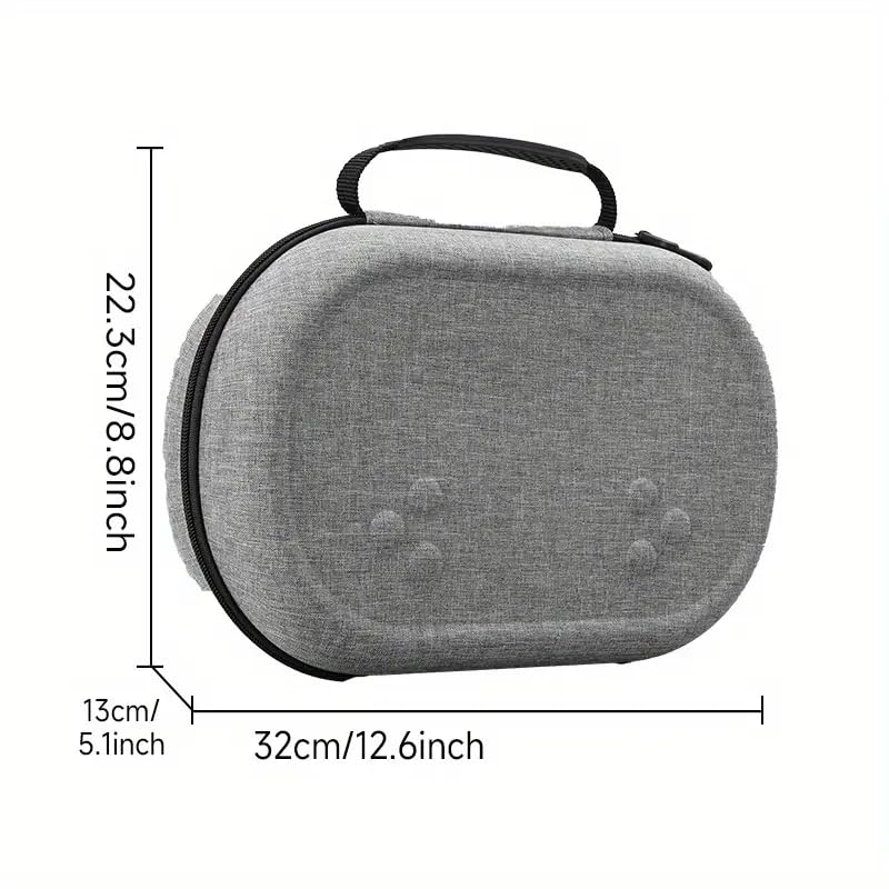 Image of Hard Carrying Case for Meta Quest 3s / 3 /2, Travel Bag, Storage Bag Compatible with Oculus Meta Quest 3 /3S VR Headset, Suitable for Travel & Home Storage with Mesh Pocket Storage Space
