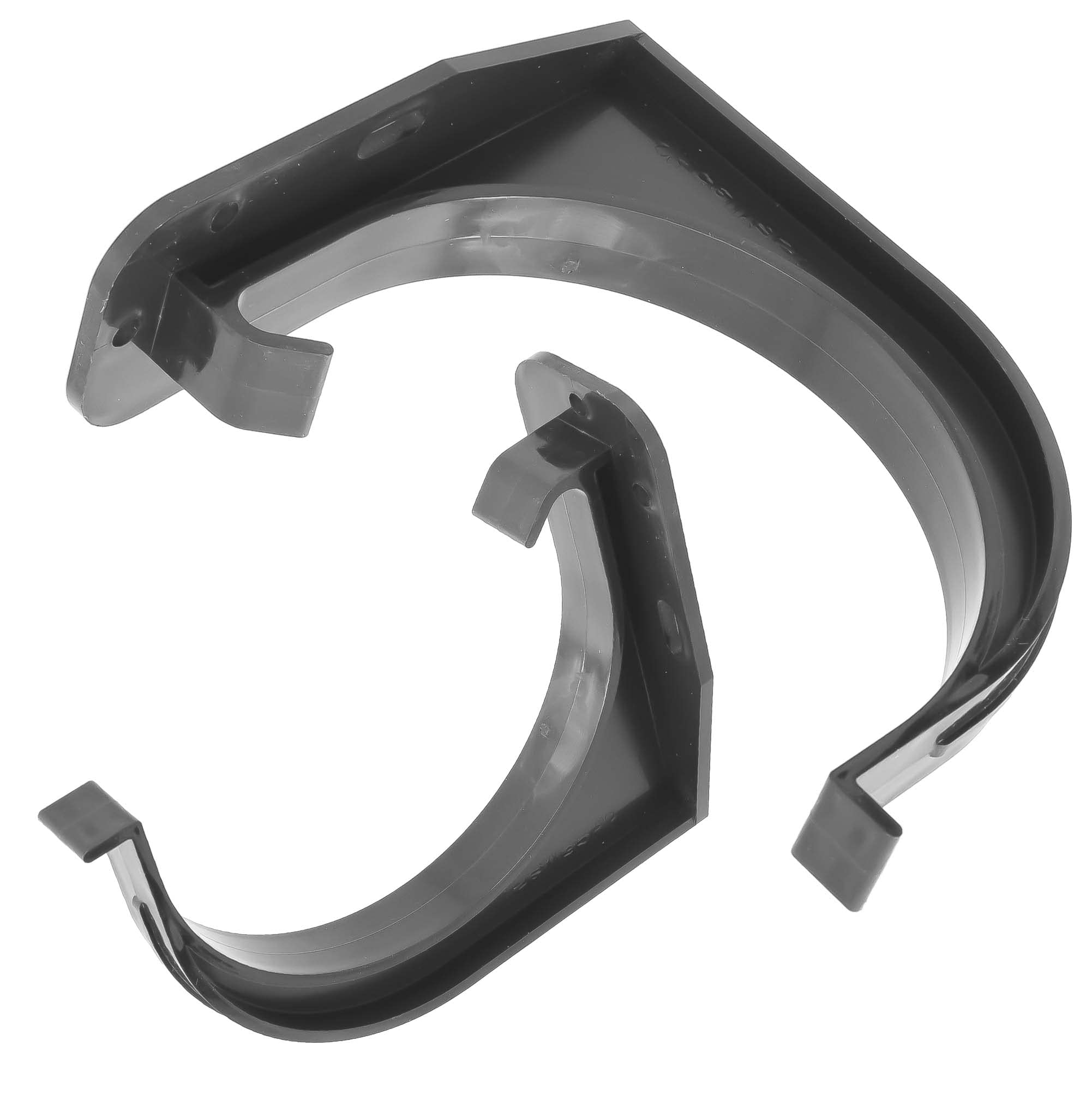 Gutter Hanger Gutter Holder Gutter Holder Pipe Gutter Holder 125mm Graphite, Graphite 125 Mm - Image 4