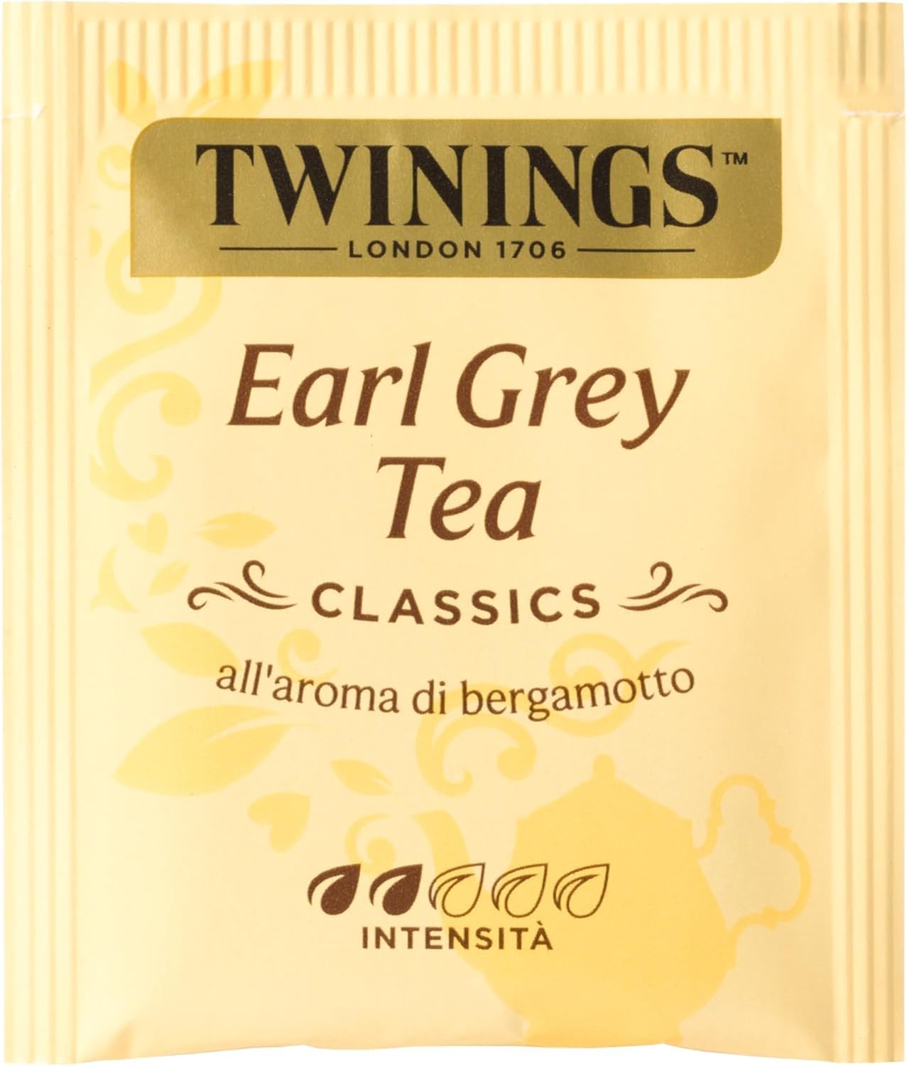 Italian Gourmet Schwarztee Earl Grey 12er Pack, 12 x 25 Teebeutel (je 50 g), aromatisierter schwarzer Tee mit Bergamotte, ideal für Büro & Vorrat + Italian Gourmet Polpa