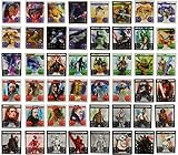 48 sortierte Sammelkarten - Starwars Komplett-Set aus dem aktuellen Kaufland 2019