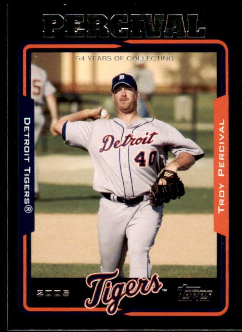 Troy Percival Card 2005 Topps #574 - Slabbed Baseball Cards