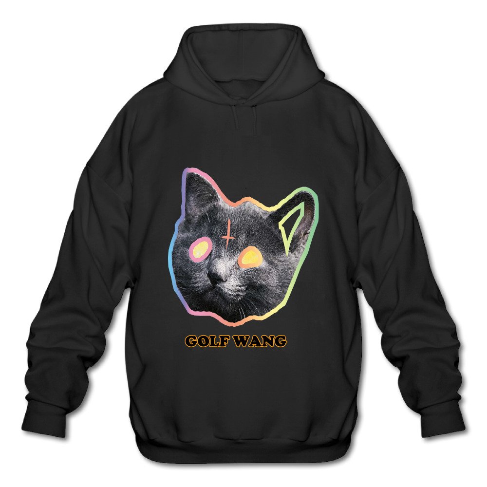 Odd Future Fashion Logo Cool Golf Wang Sports Long Sleeve Pullover Mens Guys Black Apparel