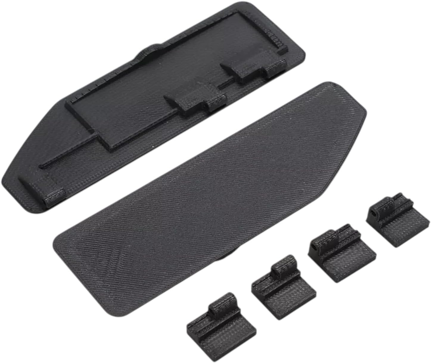 Replacement for Mercedes-Benz R230 SL Rear Edge Cover Trim Panel Roof Flap/Hinges Both Sides