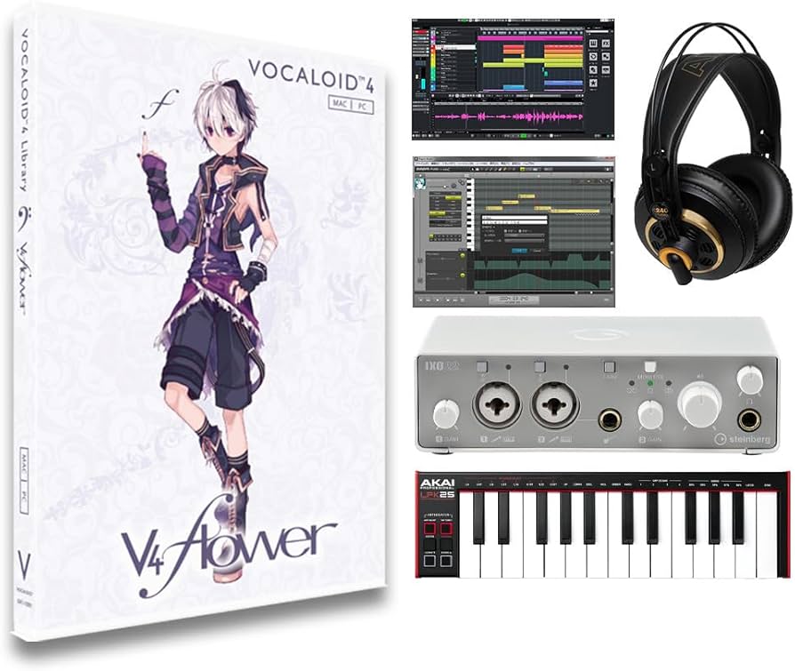 Amazon | Gynoid v4 Flower ボーカロイド初心者スターターセット