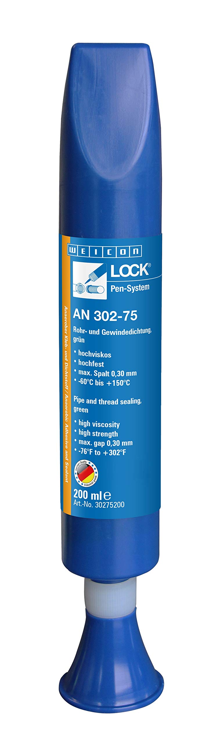 WEICONLOCK® AN 302-75 | 200 ml | Sellador de tuberías y roscas