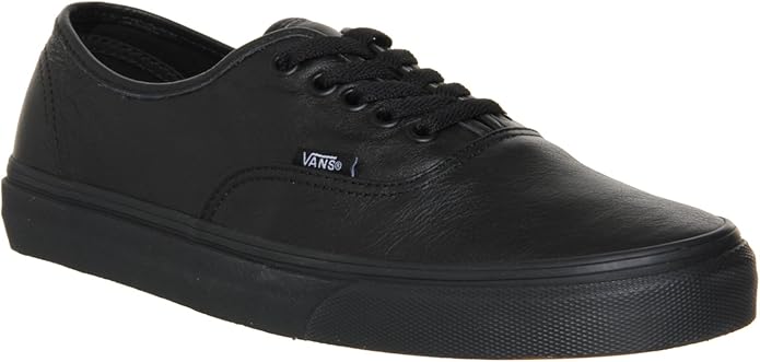 vans authentic black mono