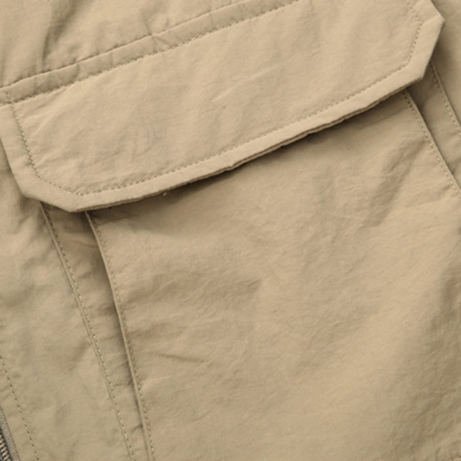Chaleco para Hombre Chaleco Sin Mangas con Multibolsillos Chaleco De Pesca Casual para Exteriores Chaleco Transpirable para Viajes Y Senderismo Chaqueta De Fotografía Multifuncional