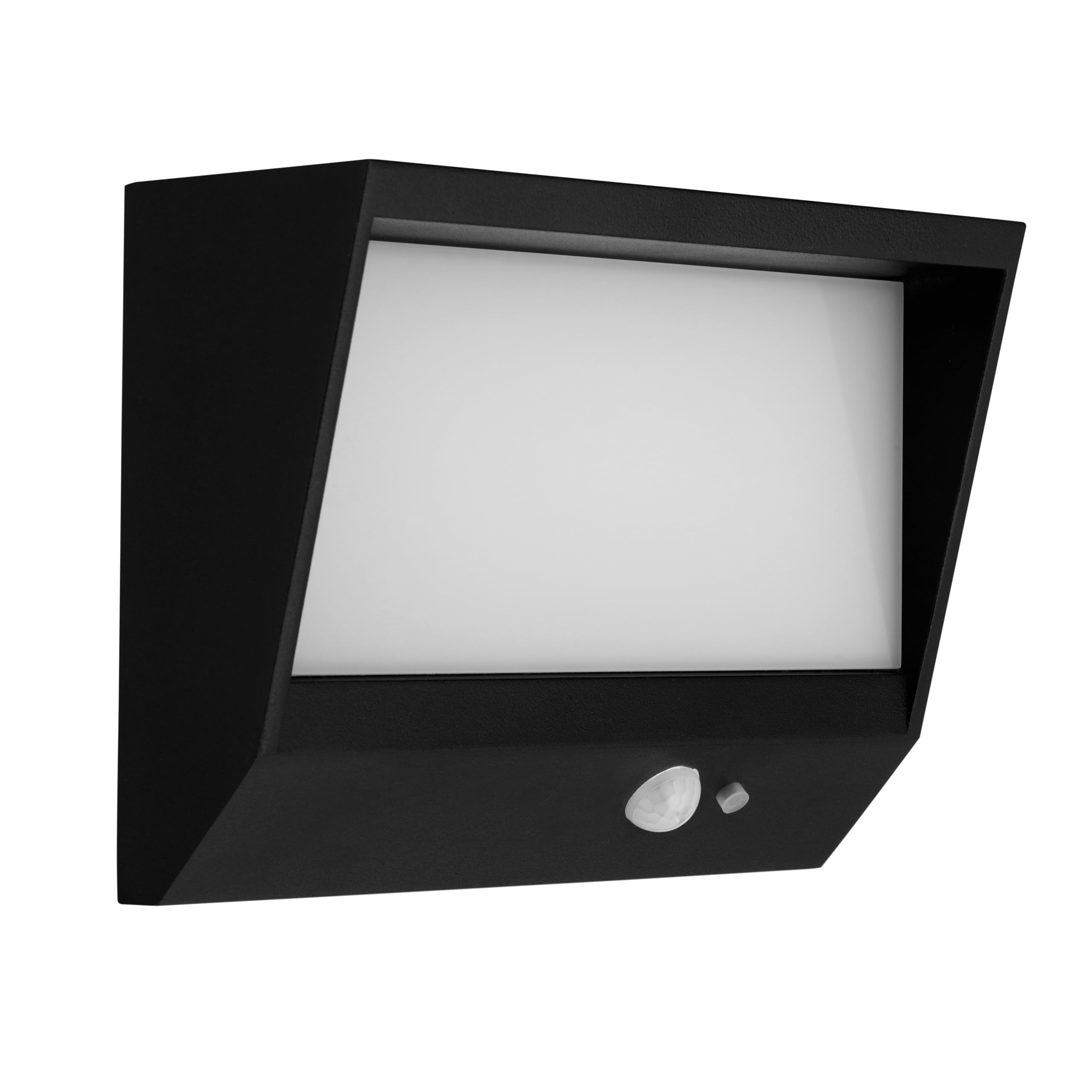 REV Lumus 140 lampa solarna z czujnikiem ruchu, oświetlenie ogrodowe, 110 lm, 3000 K, 2 W, IP65, czarna
