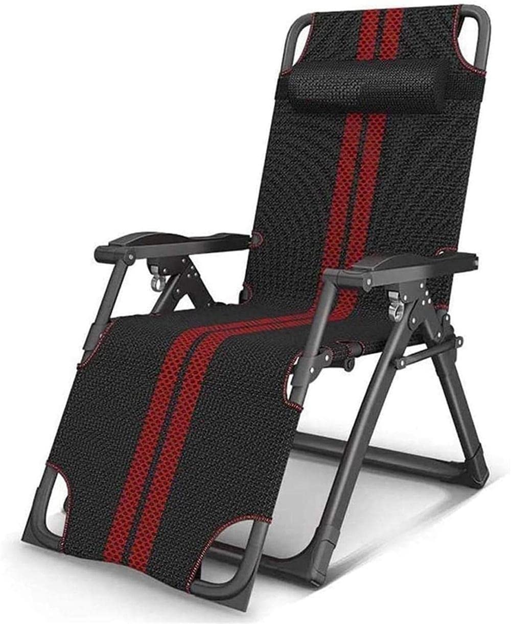 Chaise longue pliante inclinable pour jardin et patio extérieur - Modèle Confort
