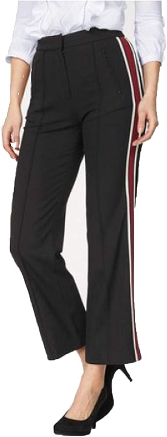 Pantaloni LTB Pantaloni Business Moderni Pantaloni da Notte da Donna con  Strisce a Contrasto Nere, Dimensione:M : Amazon.it: Abbigliamento