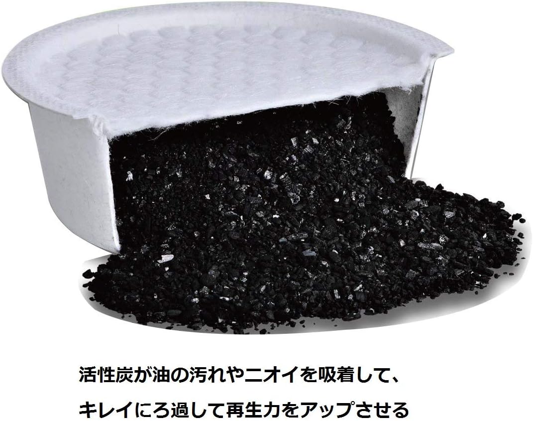Fuji Horo OP-KT3 Activated Carbon Cartridge, Pack of 3