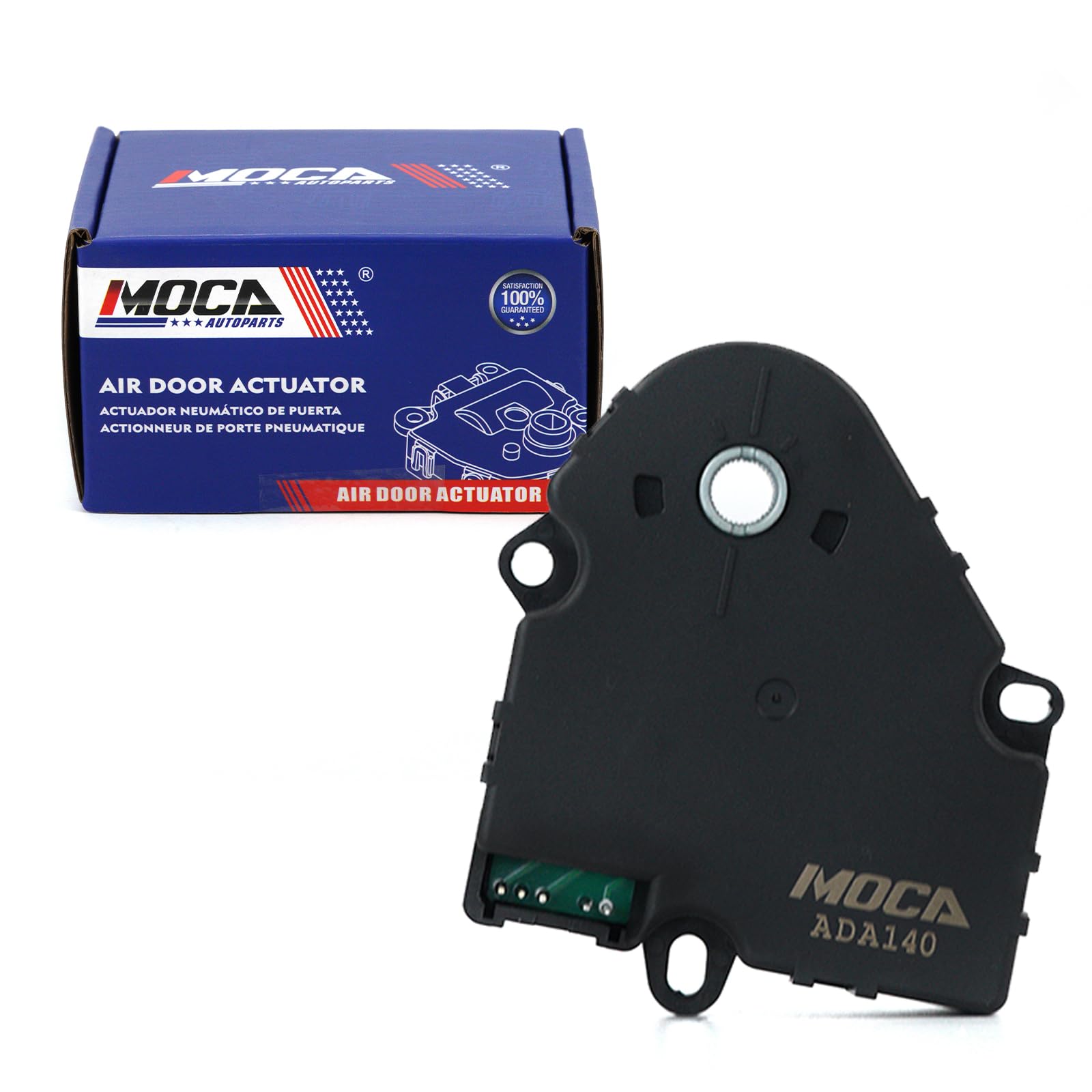 MOCA HVAC AC Heater Air Blend Door Actuator Fit 08-12 for Buick Enclave & 09-12 for Chevrolet Traverse & 07-12 for GMC Acadia & for Saturn Outlook