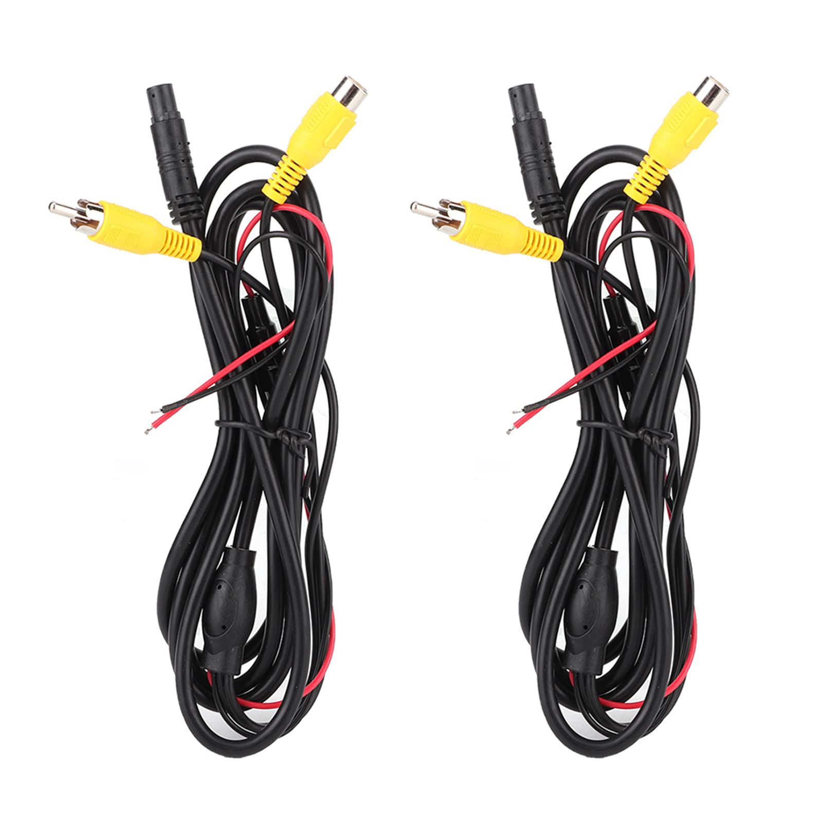 Display per Poggiatesta, 2 Pezzi 7 Pollici Controllo Poggiatesta Regolabile Monitor Video LCD Display Nero Universale