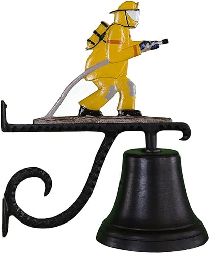 Montague Metal Products Campana de fundición con bombero de color