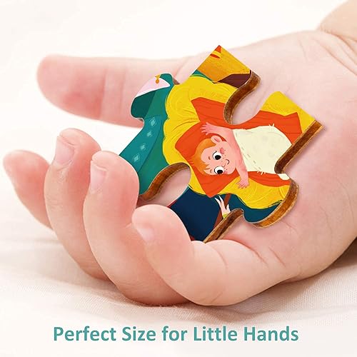 Miniatura 6 de Nativity Scene - Rompecabezas de 24 piezas para niños de 3 años, rompecabezas de madera de Navidad para niños de 3 a 5 años, rompecabezas de