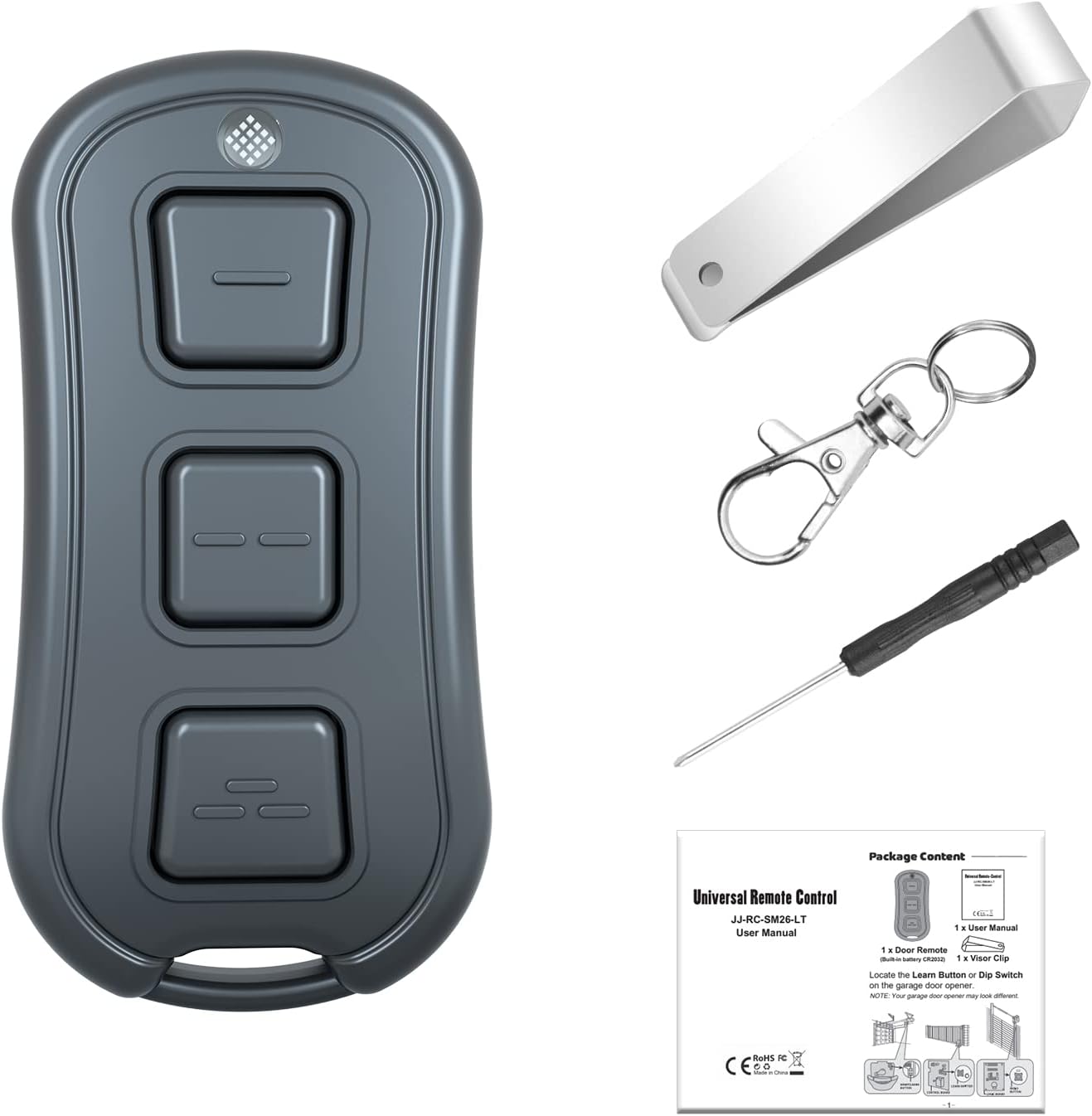 Universal Garage Door Remote Replacement Chamberlain,Craftsman