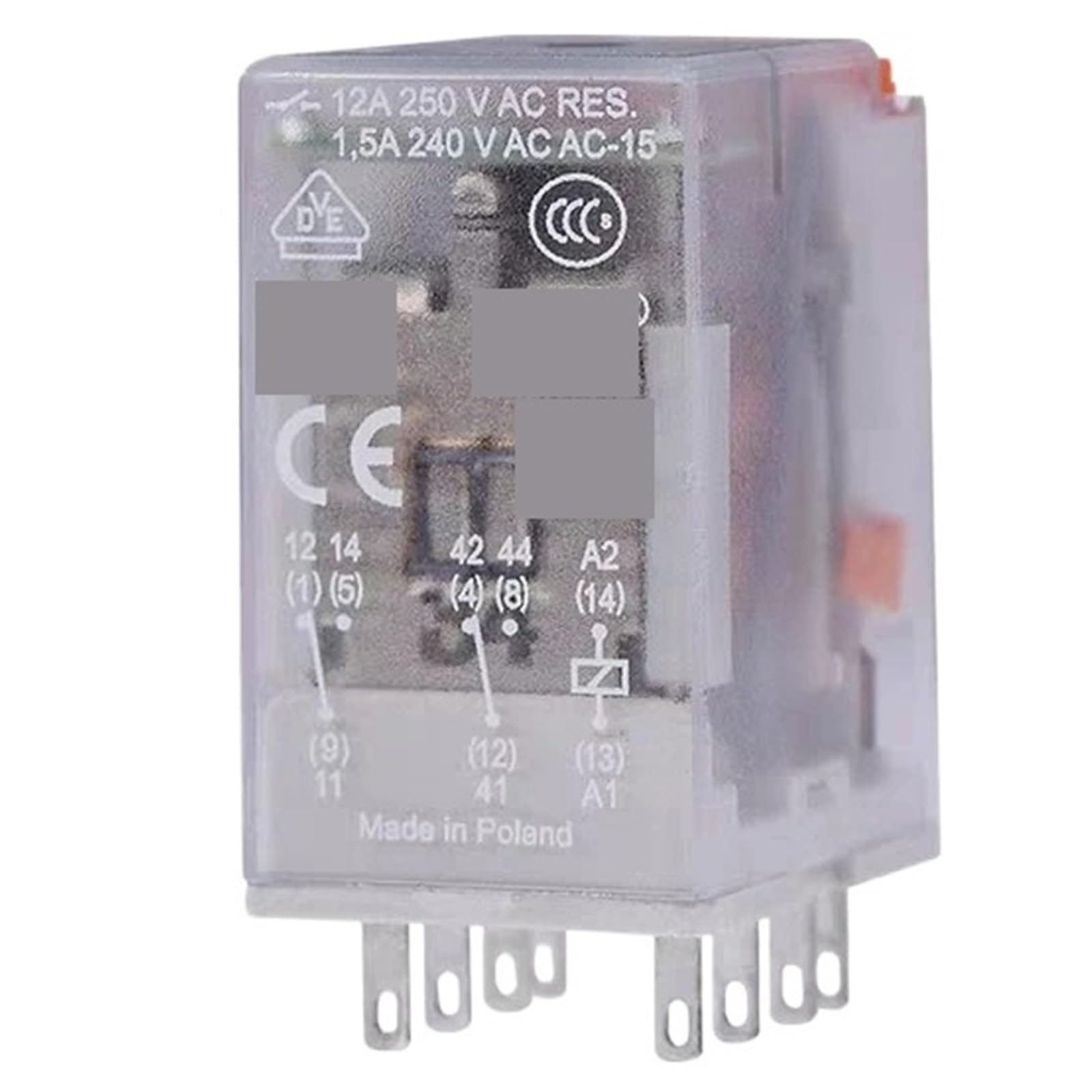 Relais électromécanique CR-M2SS embrochable pour automatisme industriel