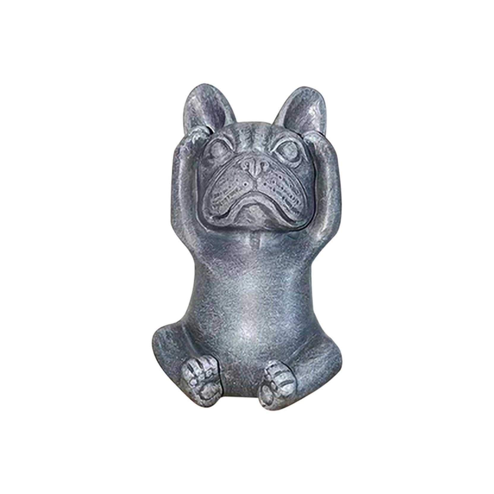 置き物（木彫り人形 フレンチブル） 楽天市場】フレンチブルドッグの