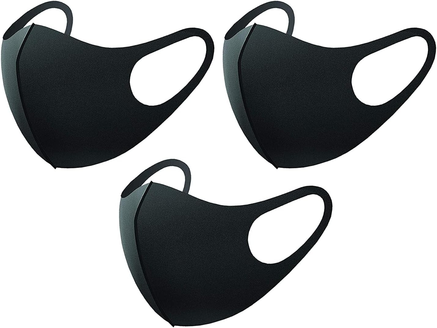 PITRESHWAR Washable and Reusable Face Mask, UV Protection and Antibacterial, Stretchable Material, Allergy Free and Splash Resistant Protective Face Cover