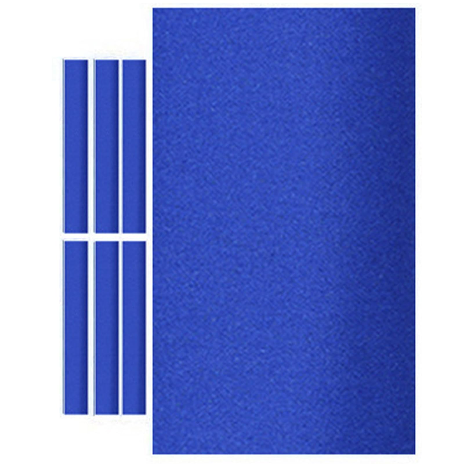 Billiard Table Cloth Table Pad Professional Pool Table Cloth Soft No Pilling Felt 7Ft/8Ft/9Ft Billiard Cloth with 6 Piece Side Wrap for Snooker Bars Clubs Hotels(Size:7ft,Color:Azul)