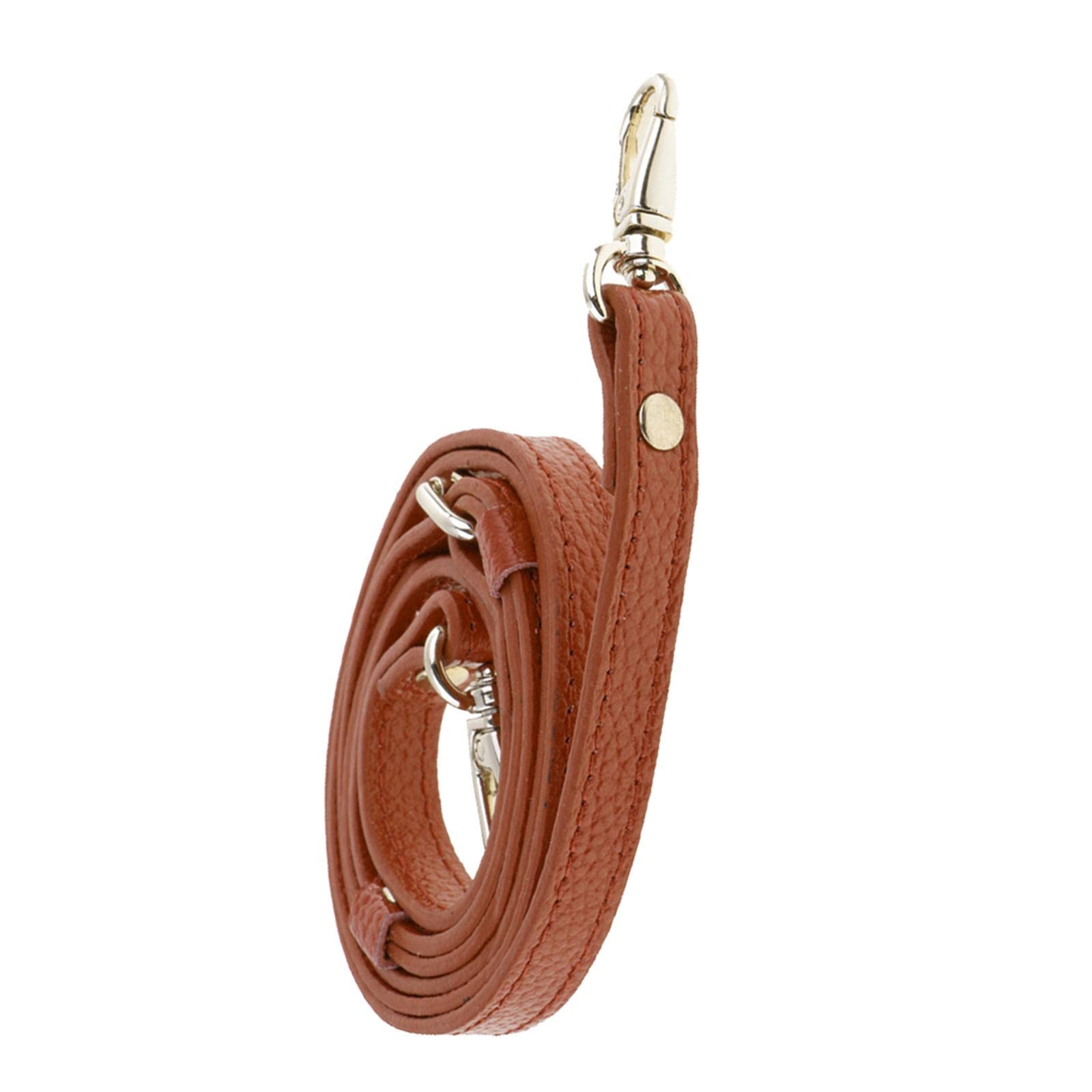 NIVAA Adjustable Cow Leather Shoulder Bag Strap Crossbody Bags Replacement Brown-image-16