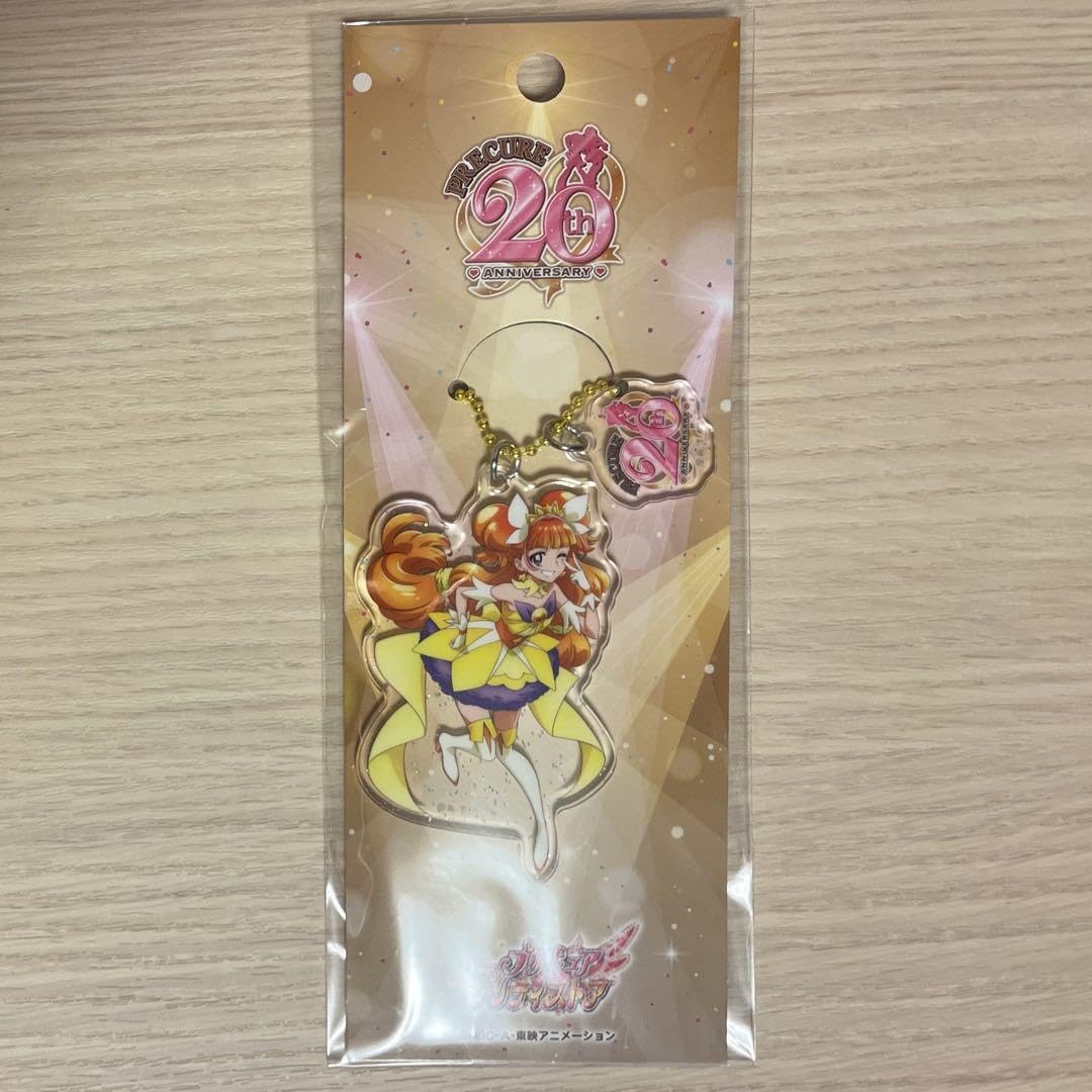 プリキュア20周年記念 アクリルキーチェーン スター⭐︎トゥインクルプリキュア プリキュアオールスターズ】プリキュアプリティストア限定 20th
