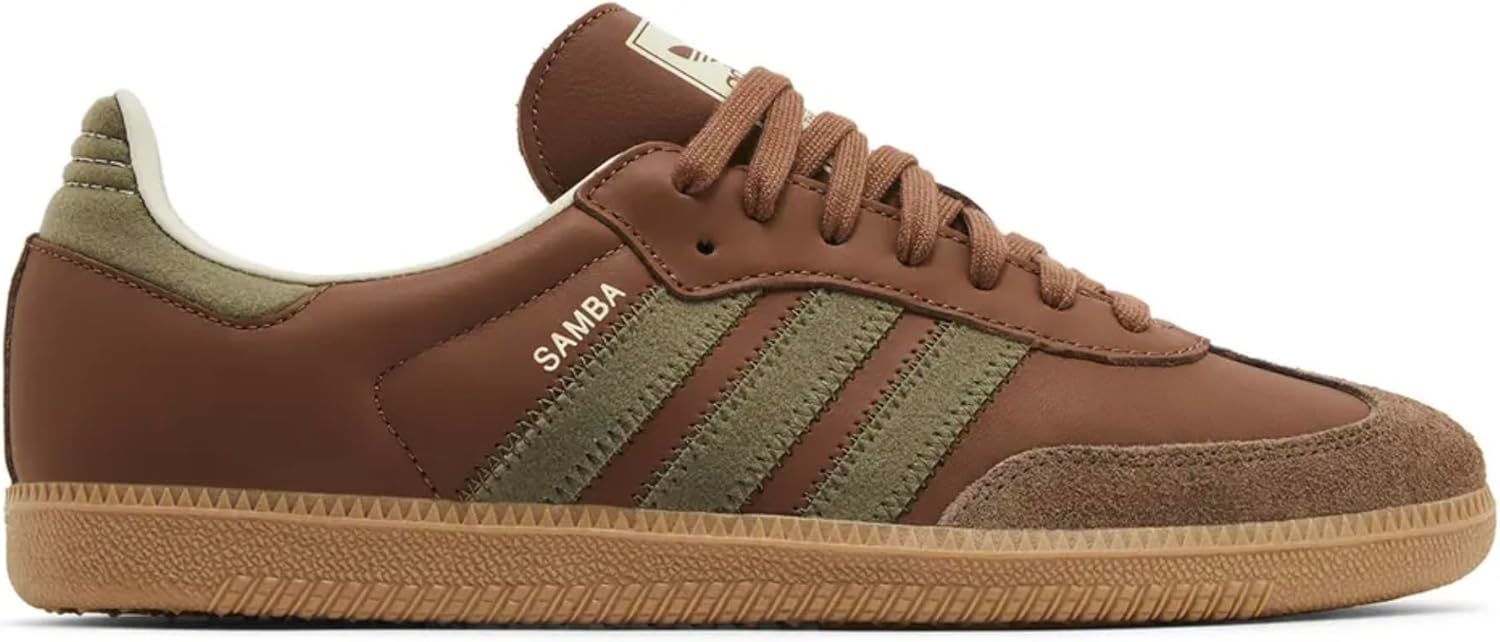 Adidas Samba OG Mens Sneaker Brown Olive Strata, 9.5 Jamaica | Ubuy