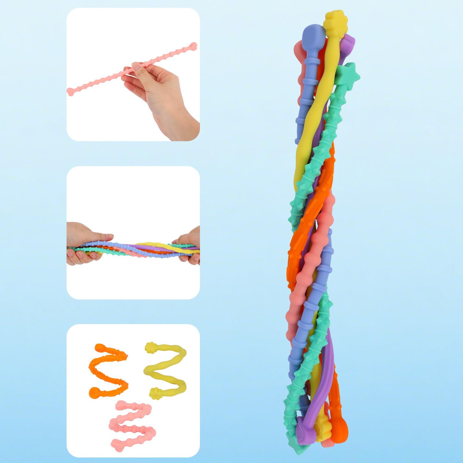 Penitue 6pcs Sensory Stick Toys - Image 3