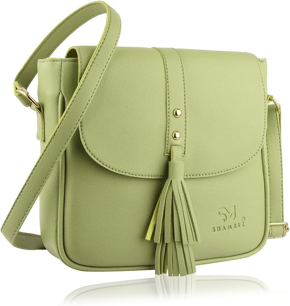 Women Sling Bag With Adjustable strap | handbag | purse |Side Sling bag | Tassel Sling Bag