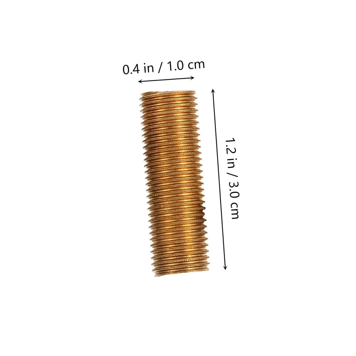 8pcs Brass Dental Tube Lamp Pipe Kit Creative Threaded Rods for Professional Light Rods