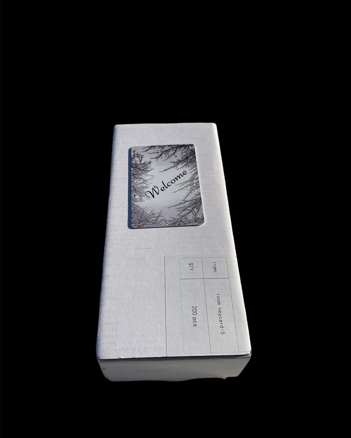 Hotel RFID Key Card (Pack of 200 Keys) 1k Technology, 13.56 MHz Compatible with Saflok, Kaba, Onity, Miwa and Ilco