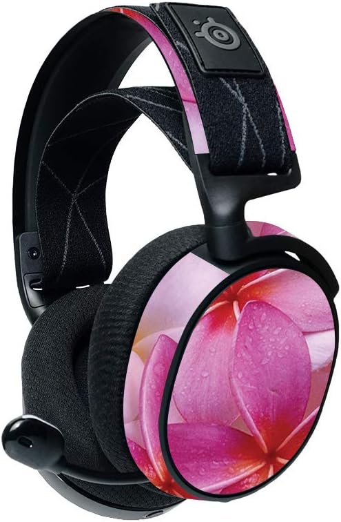 MightySkins Compatible with Steelseries Arctis 7 Gaming Headset (2019) - Flowers | Protective, Durable, and Unique Vinyl Decal Wrap Cover | Easy to Apply, Remove, and Change Styles | Made in The USA
