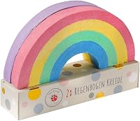 Lulubug Szivárvány Krétakészlet Gyerekeknek - Kültéri Festő és Írókréta Szett 1